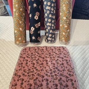 Floral Patterned Women's Skirt